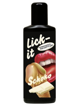 LUBRIFICANTE AROMA CIOCCOLATO BIANCO "LICK-IT" - 100 ML