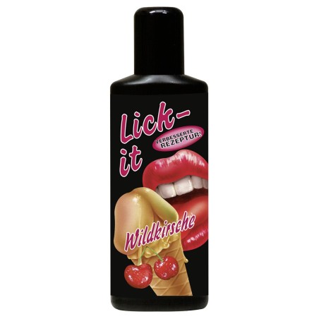 LUBRIFICANTE AROMA CILIEGIA LICK-IT - 100 ML