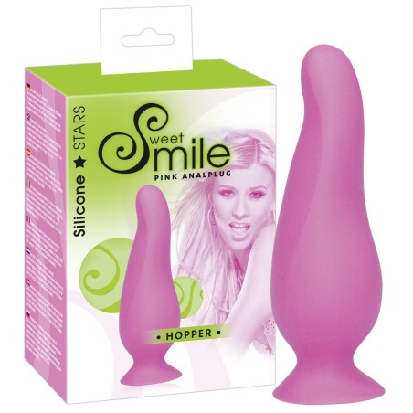 FALLO ANALE ANATOMICO SWEET SMILE HOPPER ROSA - 10 CM