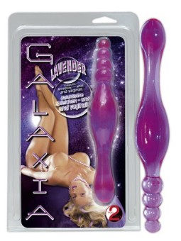 DILDO IN JELLY A DOPPIA PUNTA "GALAXIA LAVENDER"