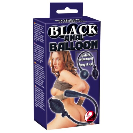 FALLO ANALE GONFIABILE BLACK ANAL BALLOON