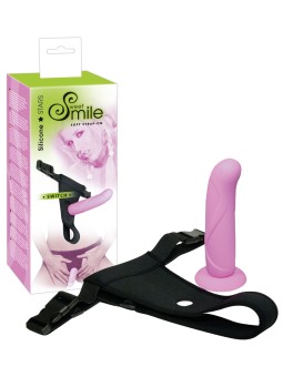 IMBRACATURA STRAP-ON CON FALLO INDOSSABILE IN SILICONE SWITCH - 16 CM