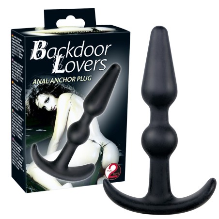 PLUG ANALE CON CUNEO E IMPUGNATURA BACKDOOR LOVERS