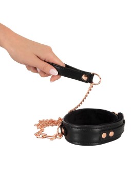 SET COLLARE GUINZAGLIO E CATENA BAD KITTY " COLLAR WITH LEASH"