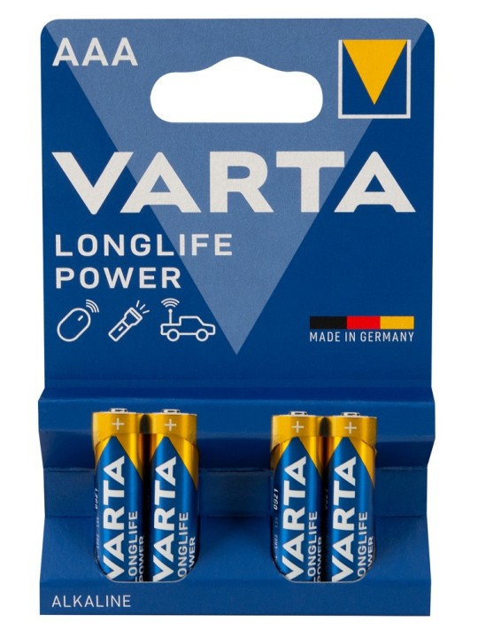 4 Varta AAA Batterie