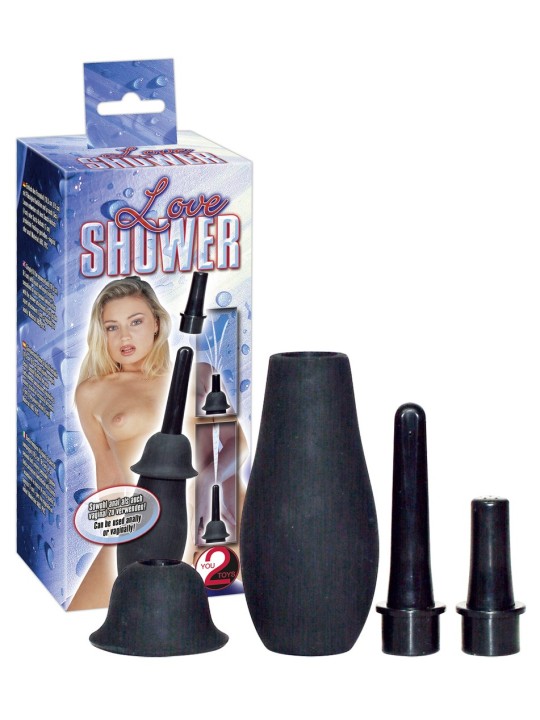 DOCCIA INTIMA CON DOPPIA CANNULA \"LOVE SHOWER\"