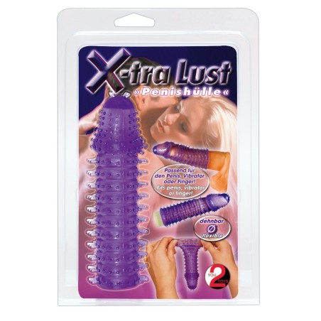 GUAINA FALLICA INDOSSABILE IN JELLY XTRA LUST VIOLA