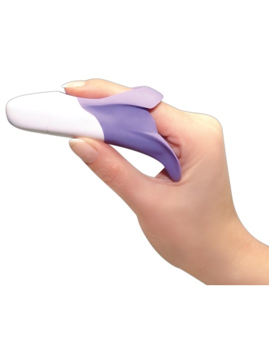 STIMOLATORE VIBRANTE DA DITO PER CLITORIDE "FINGER VIBE"