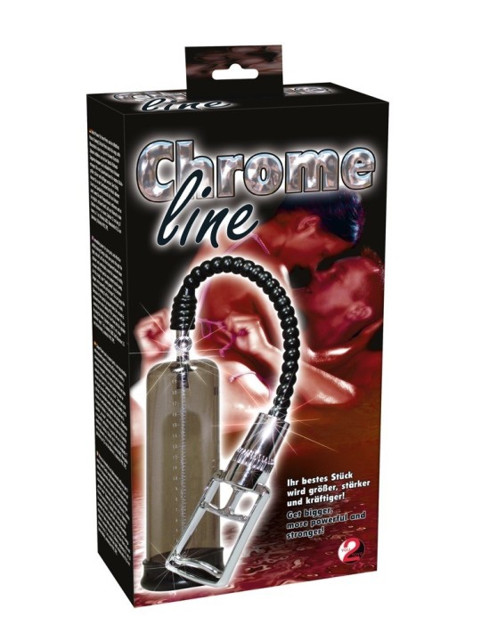 POMPA SVILUPPA PENE "CHROME LINE"