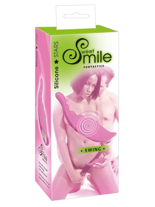 STIMOLATORE CLITORIDEO 7 MODALITA' IN SILICONE "SWING"