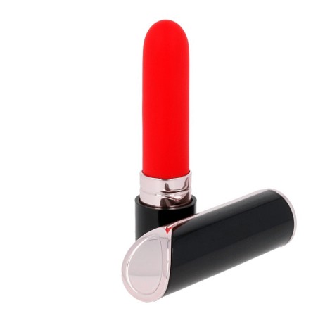 VIBRATORE A FORMA DI ROSSETTO LIPS STYLE SHIA BLACKRED