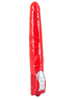 VIBRATORE REALISTICO CON SPINTA "PUSH IT" ROSSO