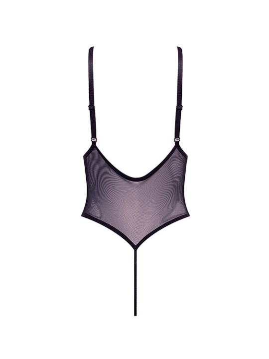 BODY BARELY BARE "LACE UP" - COLORE NERO - TAGLIA UNICA