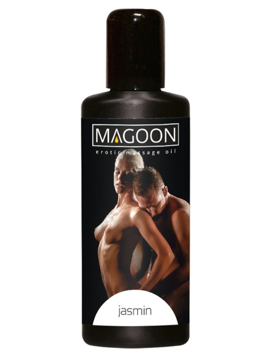 OLIO PER MASSAGGI EROTICI - JASMINE - "MAGOON" SOLUBILE IN ACQUA - 50 ml