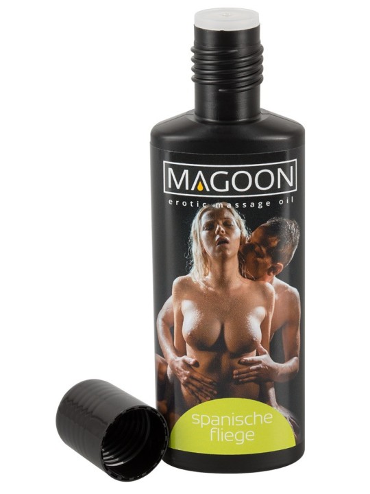 OLIO PER MASSAGGI EROTICI - SPANISH FLY - "MAGOON" SOLUBILE IN ACQUA - 100 ml