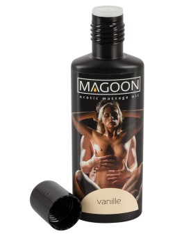 OLIO PER MASSAGGI EROTICI - VANILLE - "MAGOON" SOLUBILE IN ACQUA - 100 ml