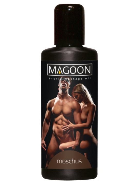 OLIO PER MASSAGGI EROTICI - MUSK - "MAGOON" SOLUBILE IN ACQUA - 50 ml