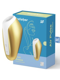 STIMOLATORE CLITORIDE - SATISFYER LOVE BREEZE - YELLOW GOLD