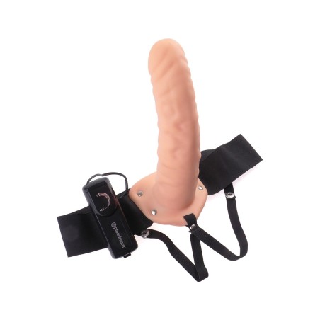 VIBRATORE REALISTICO INDOSSABILE STRAP-ON FETISH FANTASY - 20 CM