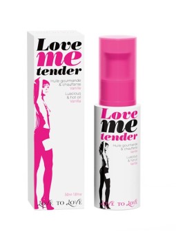 OLIO PER MASSAGGI AROMA VANIGLIA \"LOVE ME TENDER\"  - 50 ML