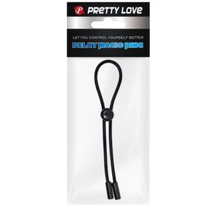 PRETTY LOVE - ANELLO PER PENE E TESTICOLI CON CORDONCINO - immagine 4