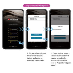 PRETTY LOVE - HECTOR VIBRATORE ELETTROSHOCK BY APP CONTROL VIOLA - immagine 10