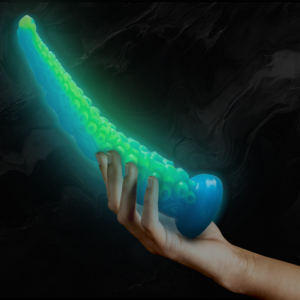 EPIC - DILDO FLUORESCENTE CON TENTACOLI SOTTILI DI SCYLLA DIMENSIONI GRANDI - immagine 8