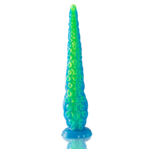 EPIC - DILDO FLUORESCENTE CON TENTACOLI SOTTILI DI SCYLLA DIMENSIONI GRANDI - immagine 4