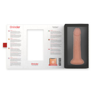 ONINDER - DILDO VIBRATORE PICCOLO BOGOTÁ 9 VELOCITÀ NATURALE 17.5 CM -O- 4 CM - APP GRATUITA - immagine 4