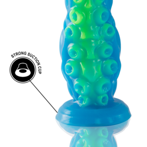 EPIC - DILDO FLUORESCENTE CON TENTACOLI SOTTILI DI SCYLLA DIMENSIONI GRANDI - immagine 6