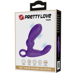PRETTY LOVE - CAYLA VIBRATORE ANALE MASSAGGIATORE LILA - immagine 9