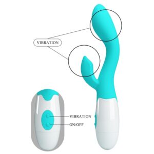 PRETTY LOVE - VIBRATORE BRIGHTY G-SPOT VERDE ACQUA - immagine 8