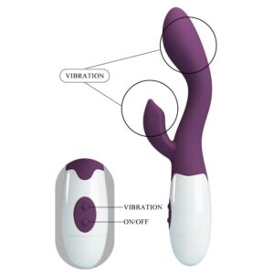 PRETTY LOVE - VIBRATORE BRIGHTY G-SPOT VIOLA - immagine 8