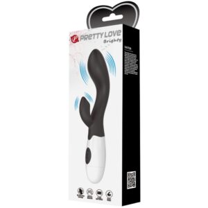 PRETTY LOVE - BRIGHTY VIBRATORE G-SPOT NERO - immagine 9