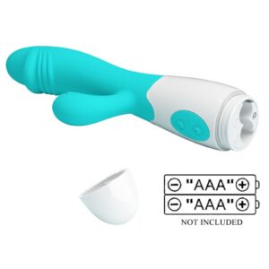 PRETTY LOVE - VIBRATORE SNAPPY G-SPOT VERDE ACQUA - immagine 8