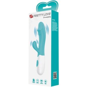 PRETTY LOVE - VIBRATORE SNAPPY G-SPOT VERDE ACQUA - immagine 9