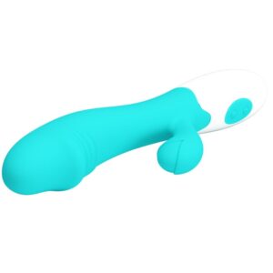 PRETTY LOVE - VIBRATORE SNAPPY G-SPOT VERDE ACQUA - immagine 5