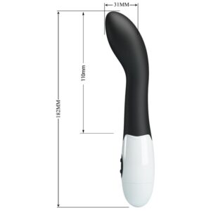 PRETTY LOVE - BISHOP VIBRATORE G-SPOT 30 MODALIT NERO - immagine 7
