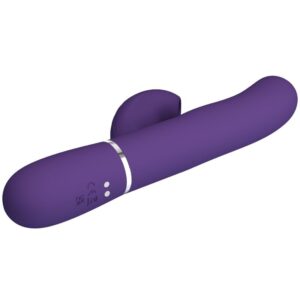 PRETTY LOVE - PERLITA VIBRATORE G-SPOT 3 IN 1 MULTIFUNZIONE VIOLA - immagine 7