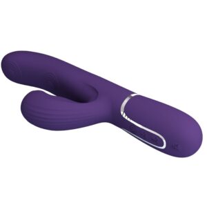 PRETTY LOVE - PERLITA VIBRATORE G-SPOT 3 IN 1 MULTIFUNZIONE VIOLA - immagine 6