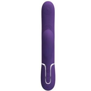 PRETTY LOVE - PERLITA VIBRATORE G-SPOT 3 IN 1 MULTIFUNZIONE VIOLA - immagine 3