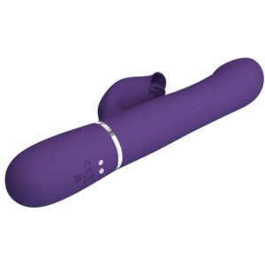 PRETTY LOVE - ZALIN PERLE VIBRATORE CONIGLIO 4 EN 1 VIOLA - immagine 6