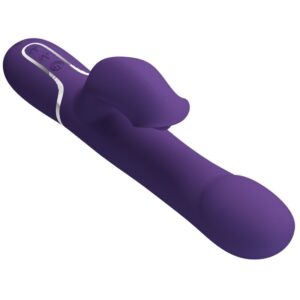PRETTY LOVE - ZALIN PERLE VIBRATORE CONIGLIO 4 EN 1 VIOLA - immagine 5