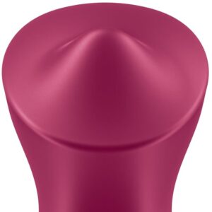 SATISFYER - VIBRATORE ECCITANTE DA APPOGGIO CLITORIDE FUCSIA - immagine 3