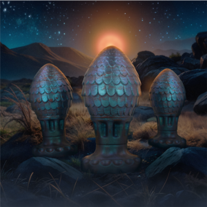 EPIC - VRAKOS PLUG ANALE DRAGON EGG TAGLIA M - immagine 8