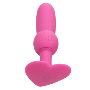CALEXOTICS - FIRST TIME PLUG ANALE SONDA PERLINE 10 VIBRAZIONI ROSA - immagine 3
