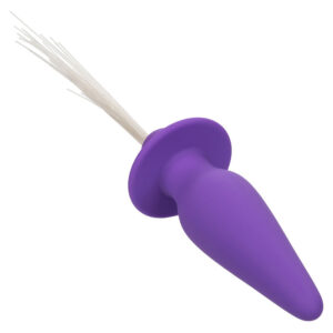 CALEXOTICS - SOUTHERN LIGHTS LIGHT UP PLUG ANALE 10 VIBRAZIONI SILICONE VIOLA - immagine 3