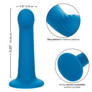 CALEXOTICS - WAVE RIDER RIPPLE ANAL PLUG BLU - immagine 7