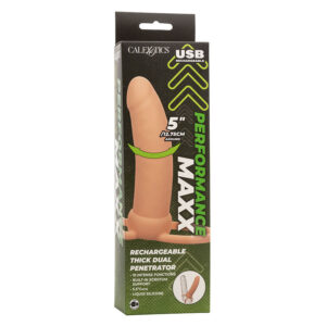 CALEXOTICS - MAXX THICK DUAL PENETRATOR 10 VIBRAZIONI CARNE - immagine 11