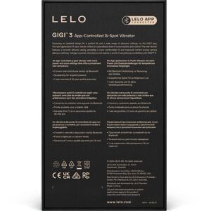 LELO - GIGI™ 3 VIBRATORE G-SPOT VIOLA - immagine 4